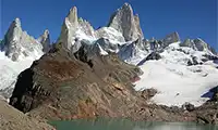 Vista del macizo del Fitz Roy desde la Laguna De los Tres.